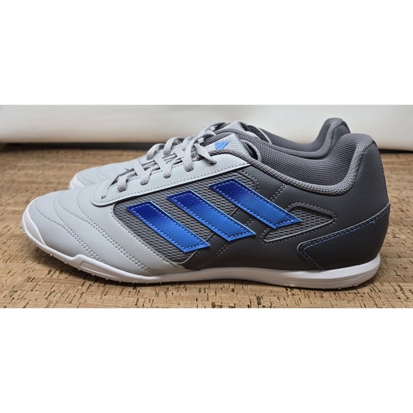ADIDAS Shoes Mens 11 SUPER SALA 2 INDOOR SOCCER FUTSAL Gray Sneakers - Picture 3 of 9